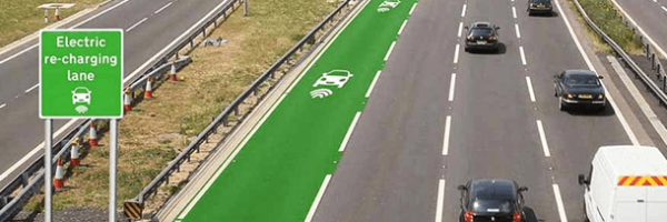 Estradas especiais para carros elétricos são implementadas no Reino Unido