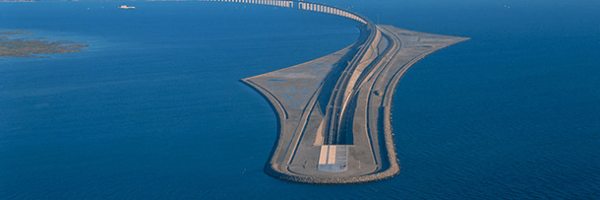 Ponte de Øresund, a maior ponte rodoferroviária da Europa
