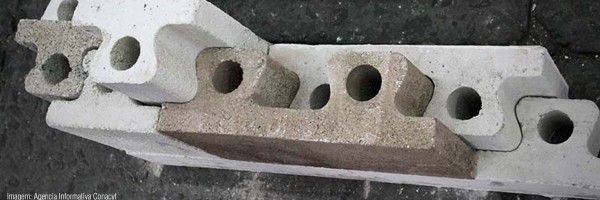 Sistema de blocos de concreto economiza tempo e gastos nas construções