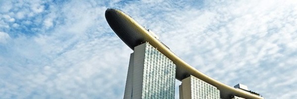 Marina Bay Sands, o barco no telhado