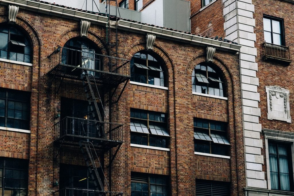 bricks-fire-escape-fire-ladder-house